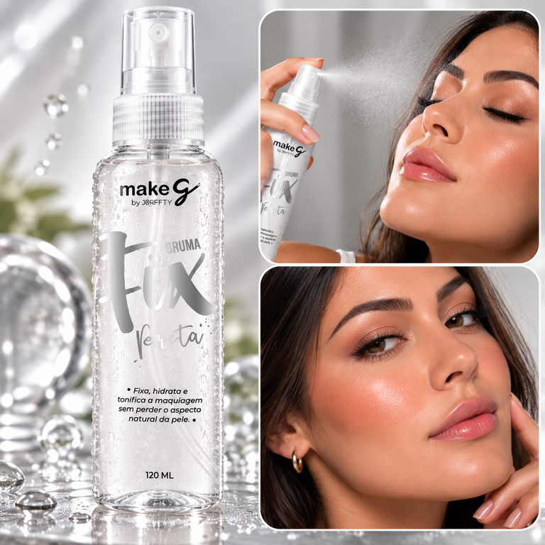 Bruma Iluminadora Prata 120ml Make G