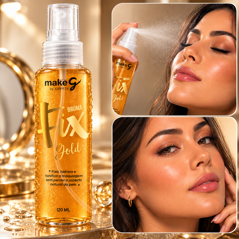Bruma Iluminadora Gold 120ml Make G