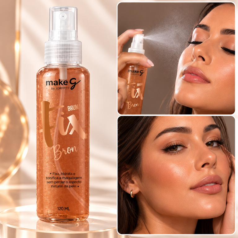 Bruma Iluminadora Bronze 120ml Make G