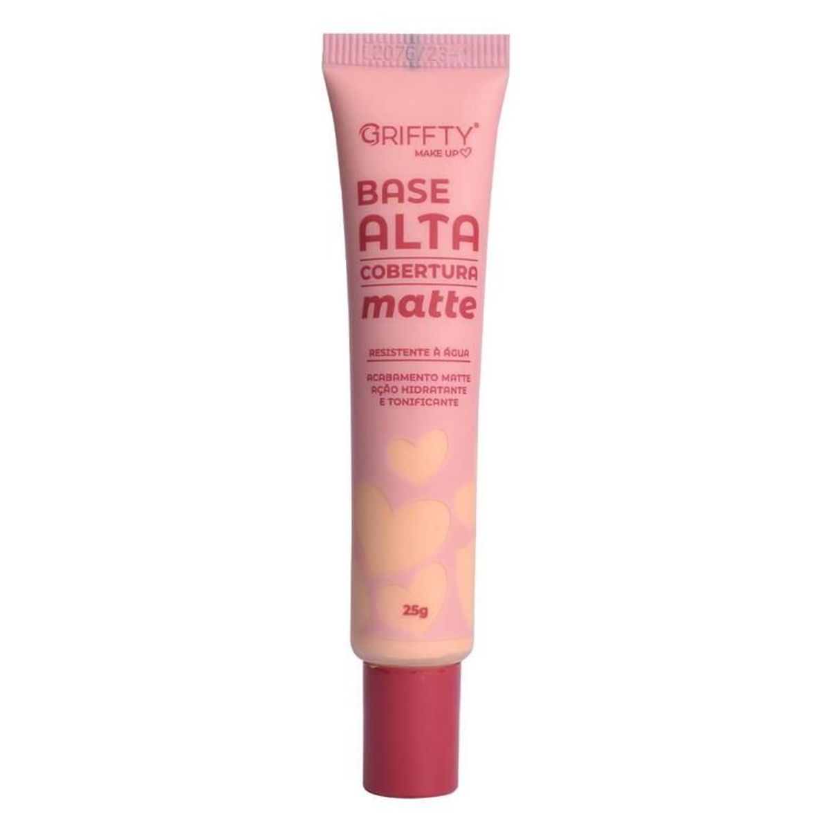 Base Líquida Alta Cobertura Matte 01 Griffty