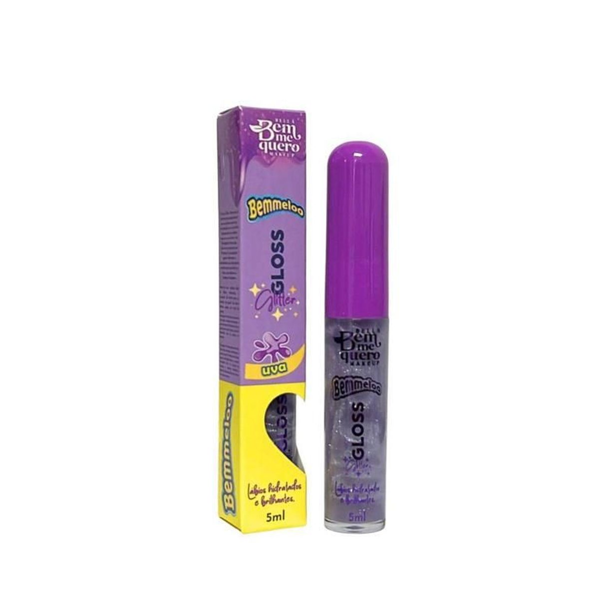 GLOSS GLITTER UVA - BEM ME QUERO