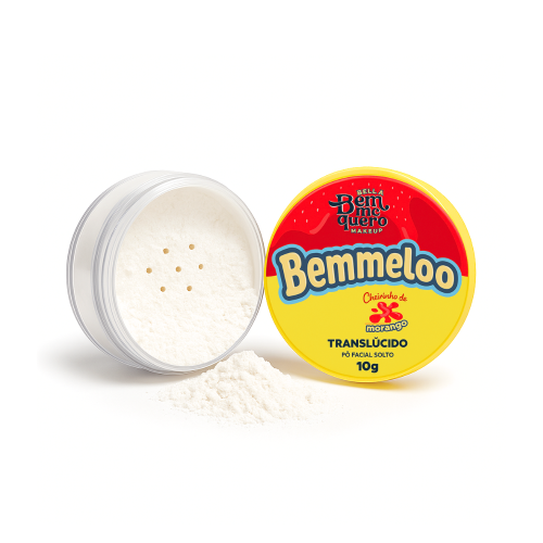 PÓ TRANSLUCIDO MORANGO - BEM ME QUERO
