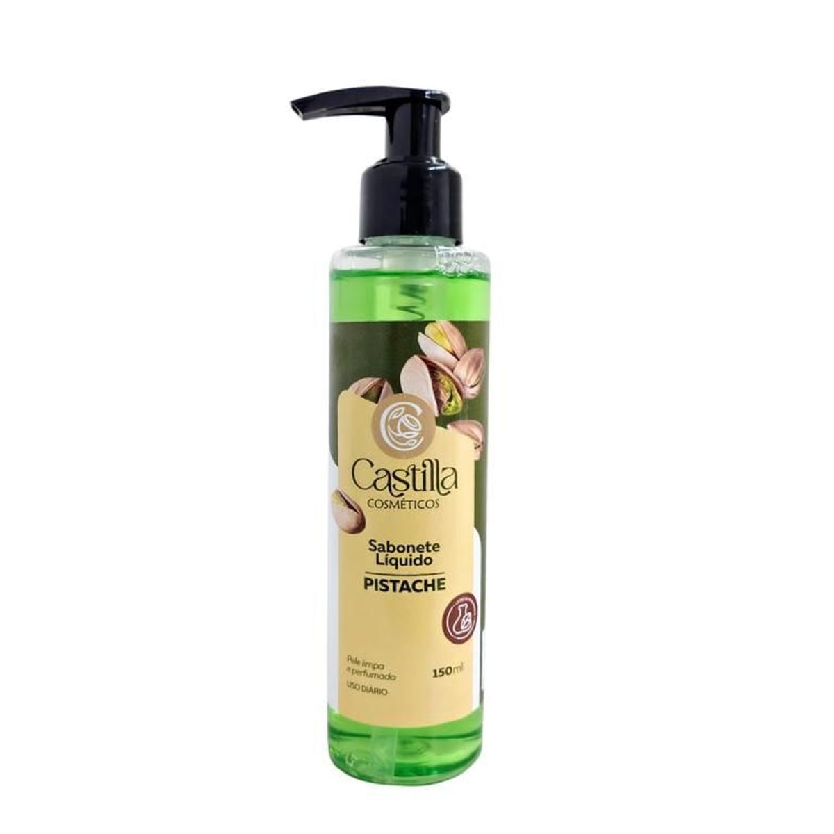 Sabonete Líquido Pistache 150ml - Castilla