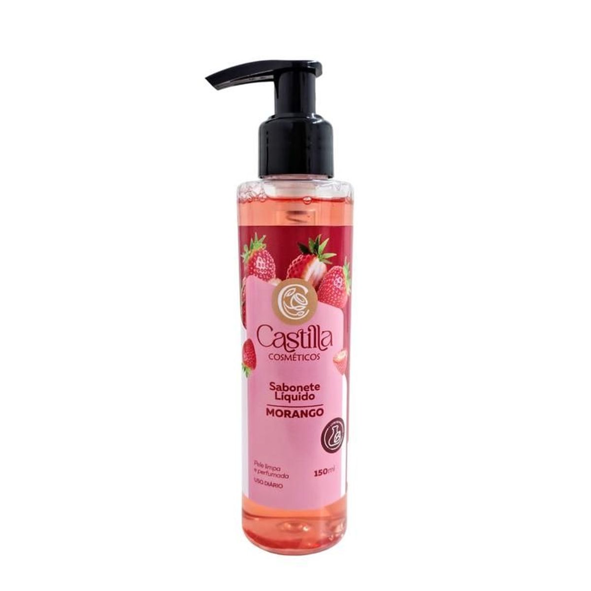 Sabonete Líquido Morango 150ml - Castilla