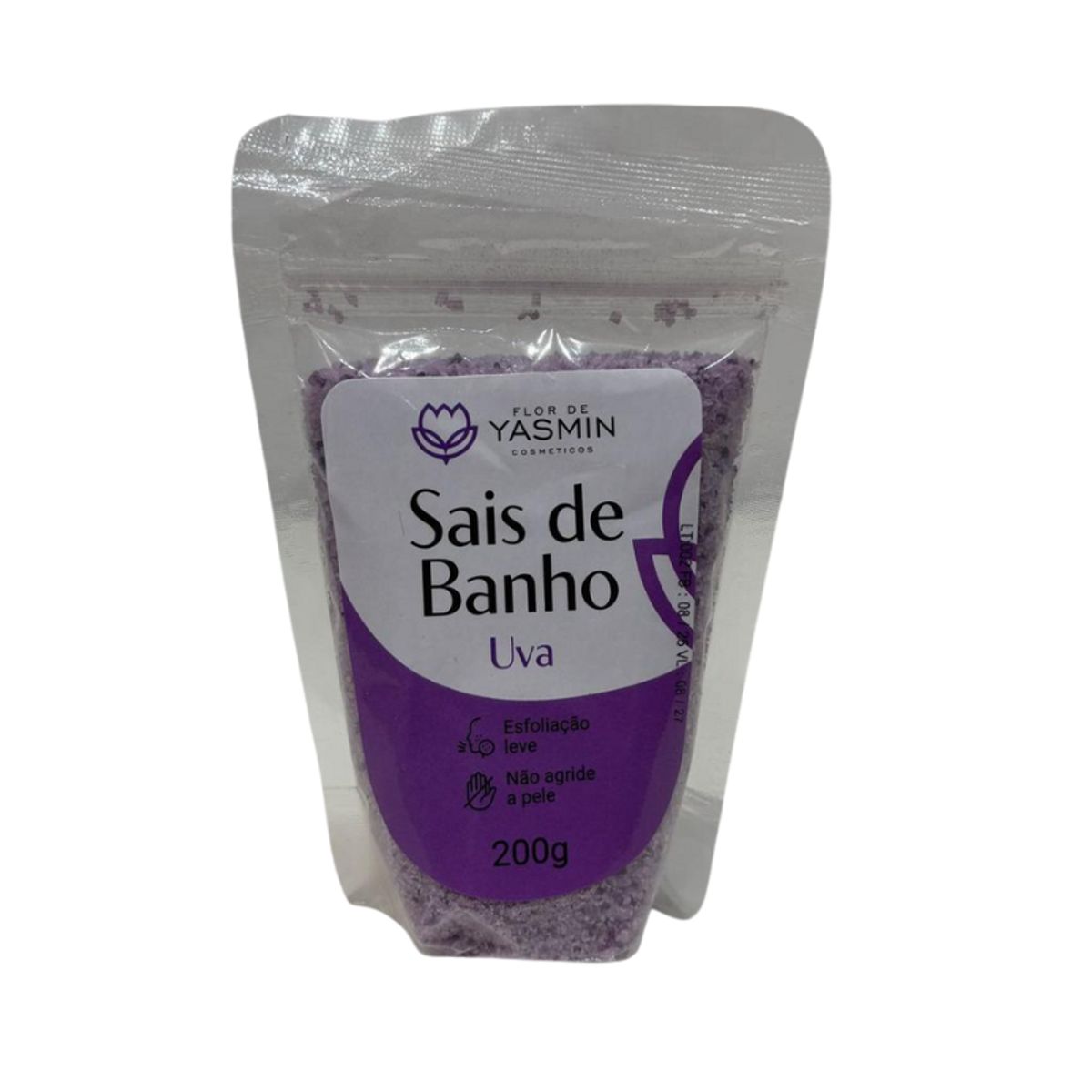 SAIS DE BANHO DE UVA 200G YASMIN COSMETICOS