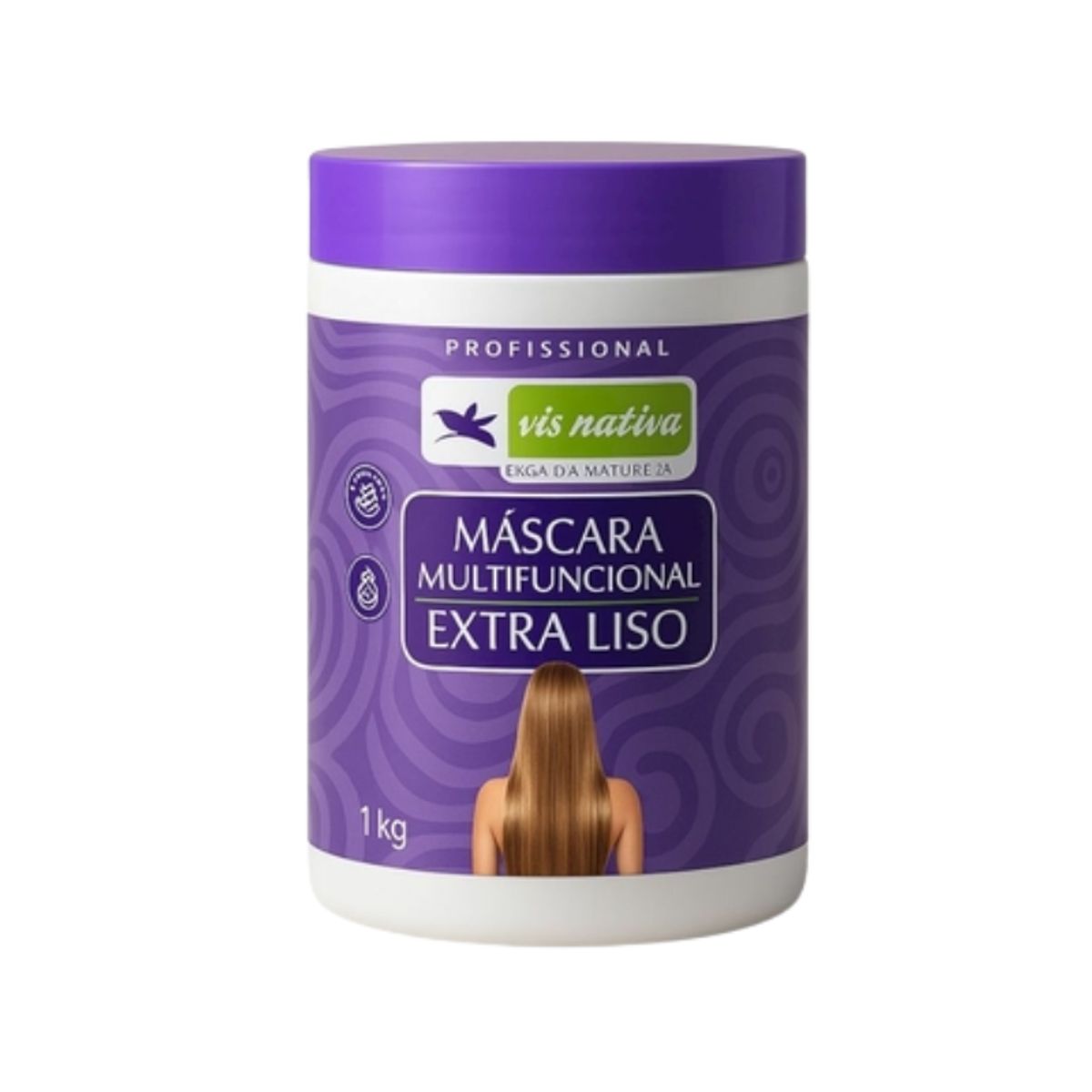 Máscara Multifuncional Extra Liso - Vis Nativa - 1 Kg - Brilho