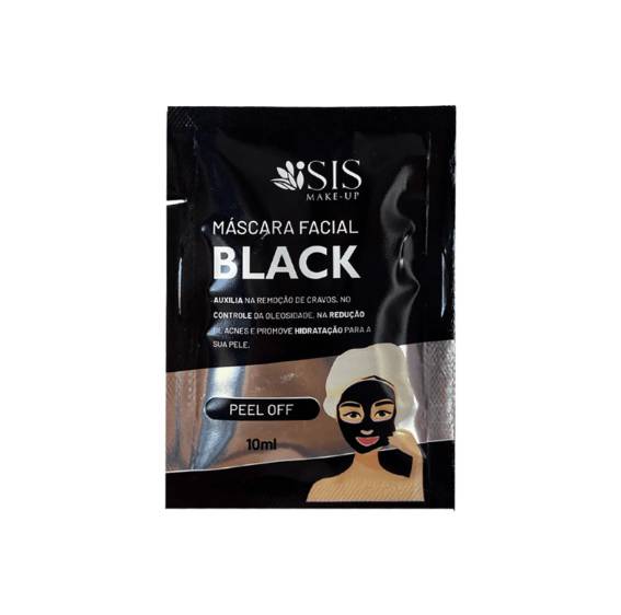 Máscara Facial Black Peel Off Isis Make Up - Detox 10ml