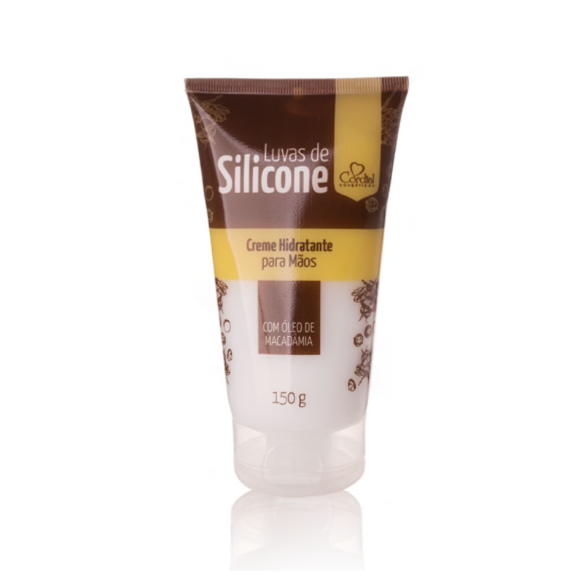 Luvas de Silicone Colágeno e Macadâmia 150g