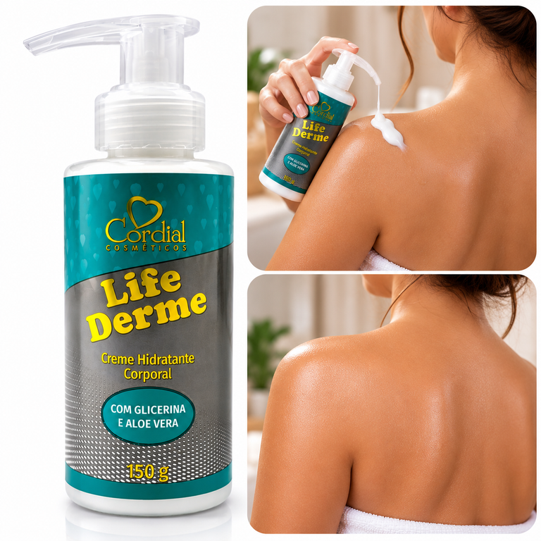 Creme Hidratante Corporal Life Derme 150g - CORDIAL