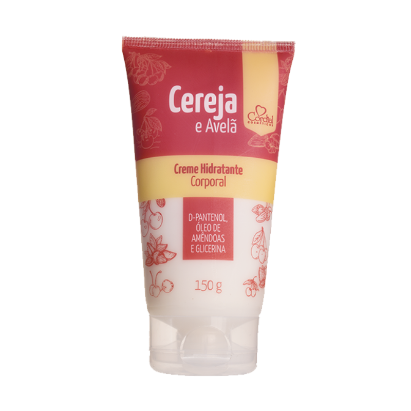 Creme Hidratante Corporal Cereja e Avelã 150g