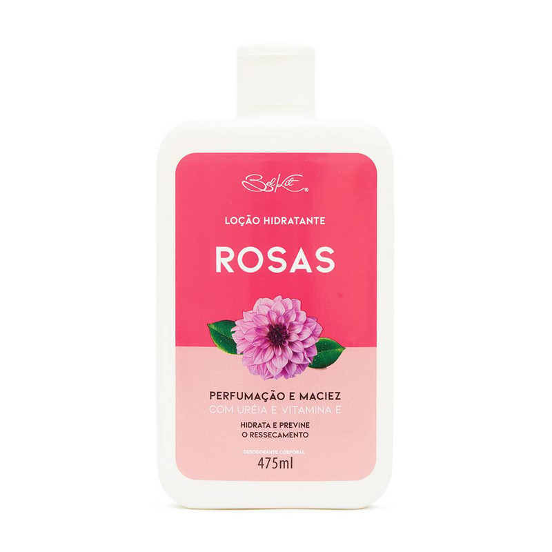 Loção Hidratante Belkit Rosas Desodorante 475ml