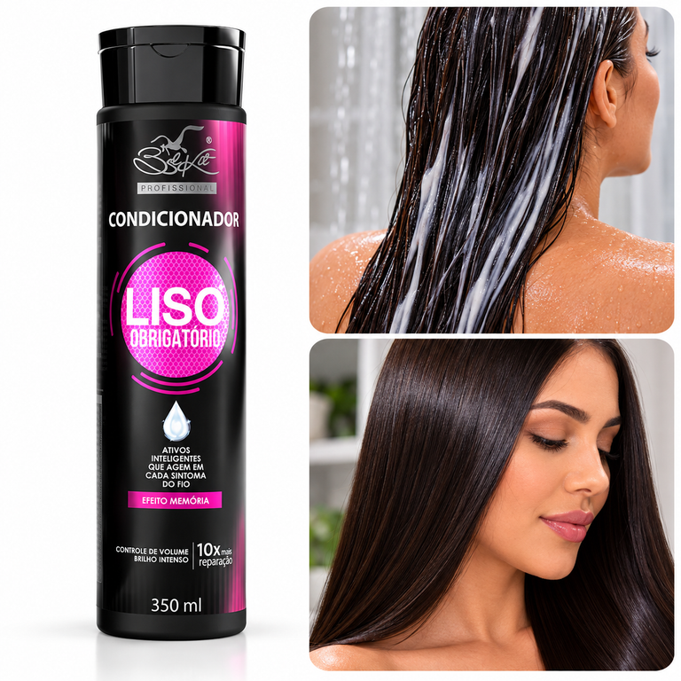 Condicionador Liso Obrigatório Belkit 350ml