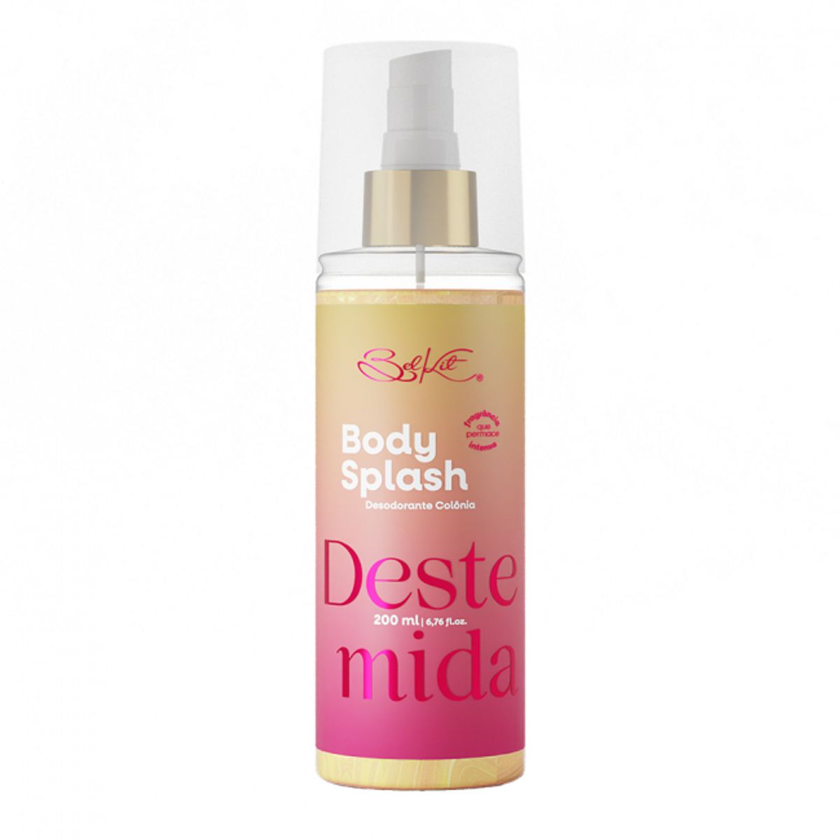 Body Splash Belkit Destemida Floral Frutado 200ml