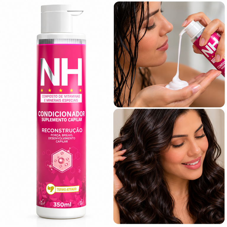 Condicionador New Hair Belkit Reconstrução 350ml