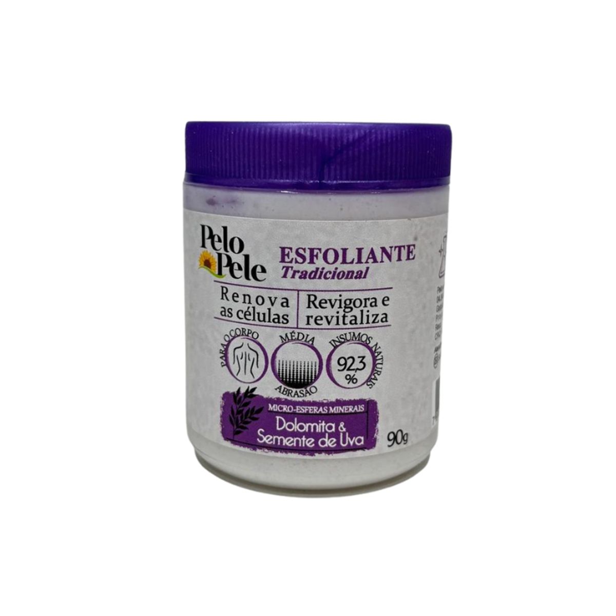 Esfoliante Corporal Pelo e Pele Tradicional 90g - Efeito Suavizante