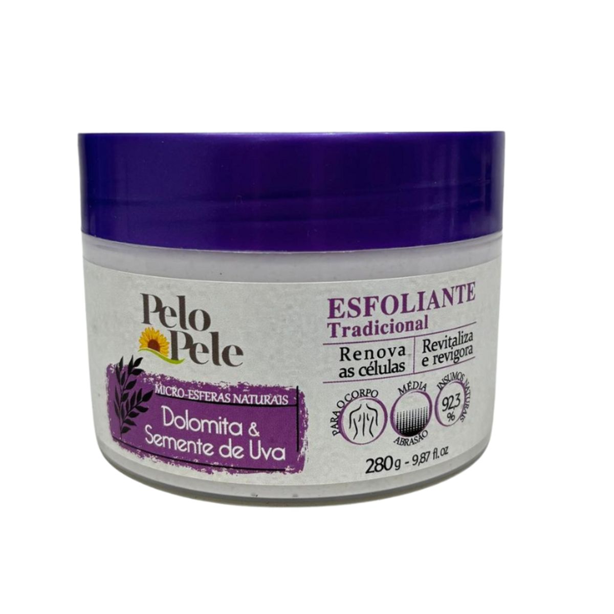 Esfoliante Corporal Pelo e Pele Tradicional 280g - Ação Renovadora