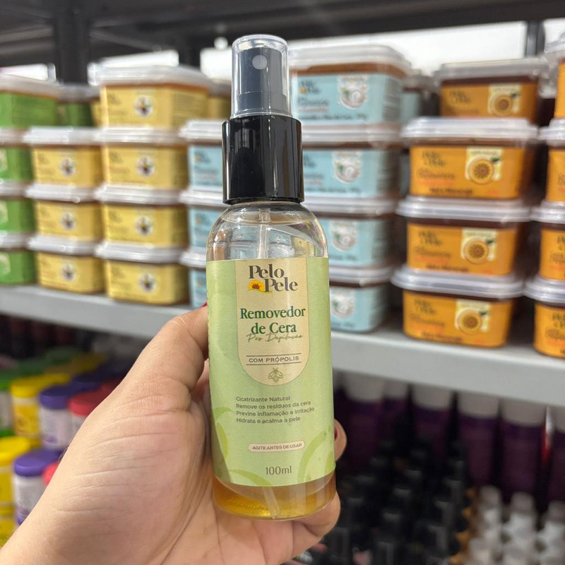REMOVEDOR DE CERA POS DEPILACAO 100ml