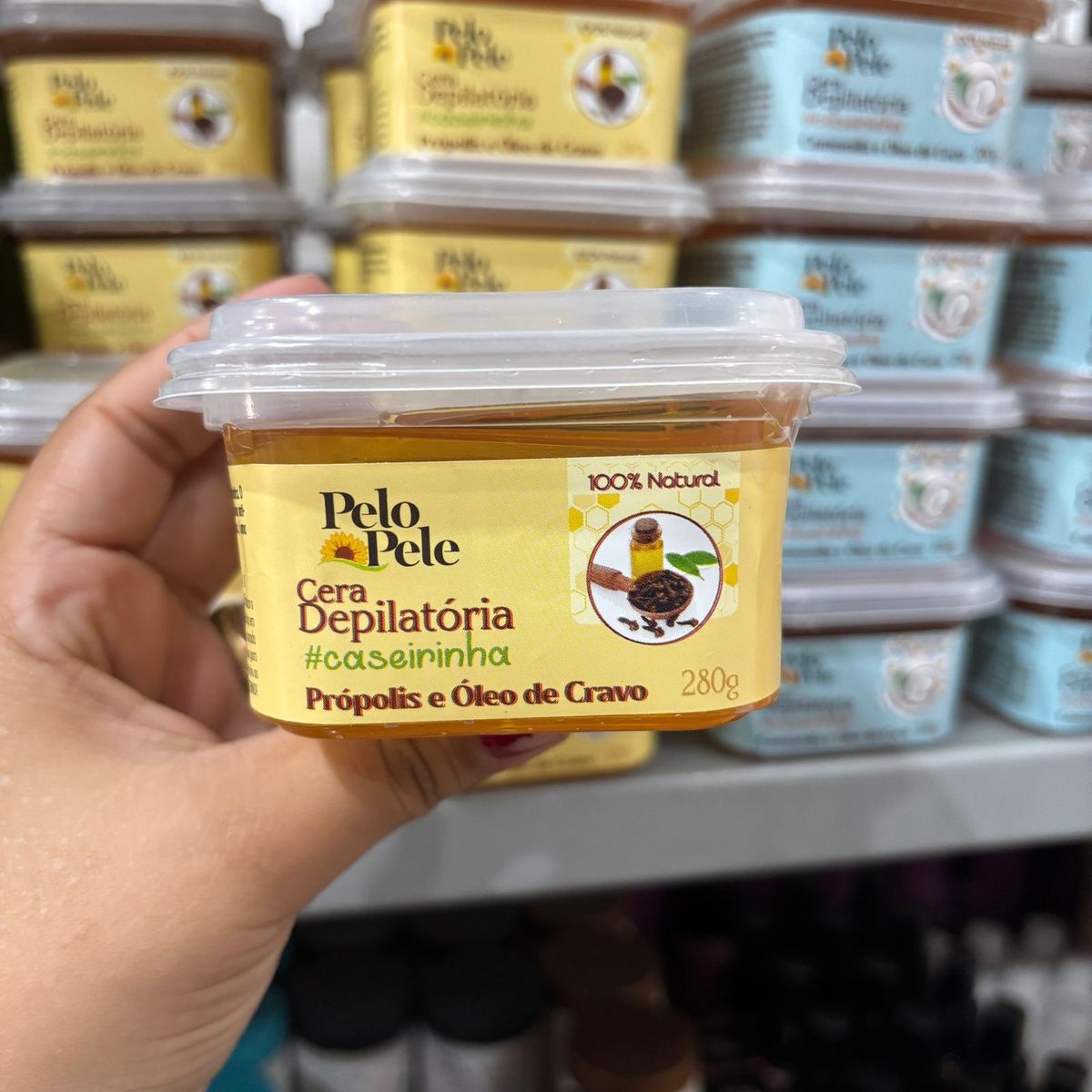 CERA #caseirinha PROPOLIS E CRAVO 280g