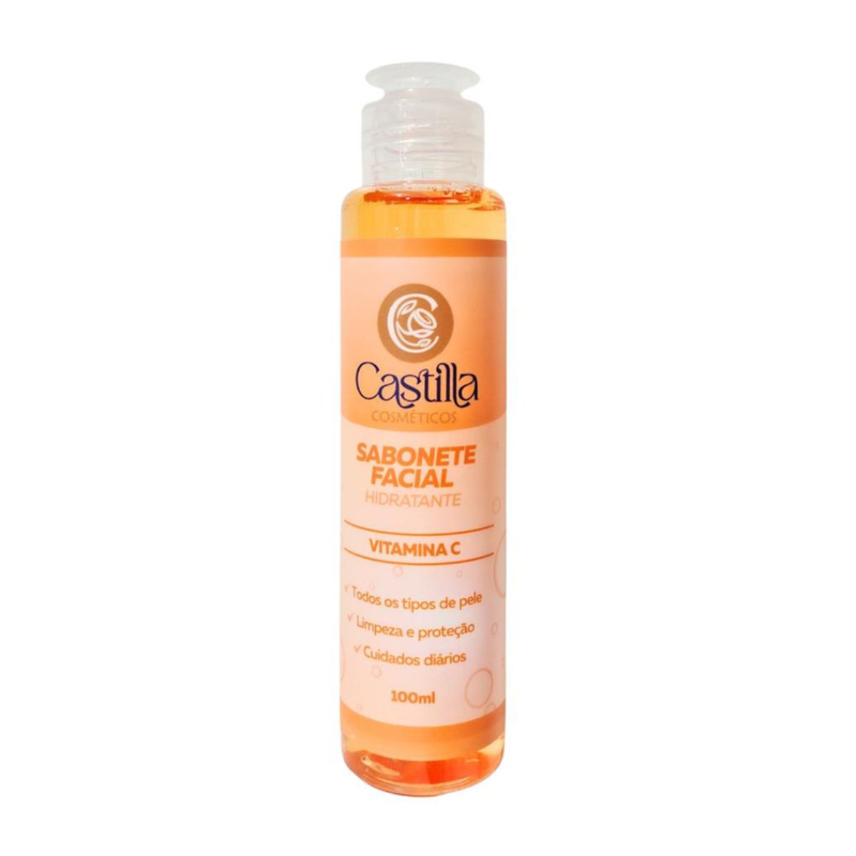 Sabonete Facial Vitamina C 100ml - Castilla