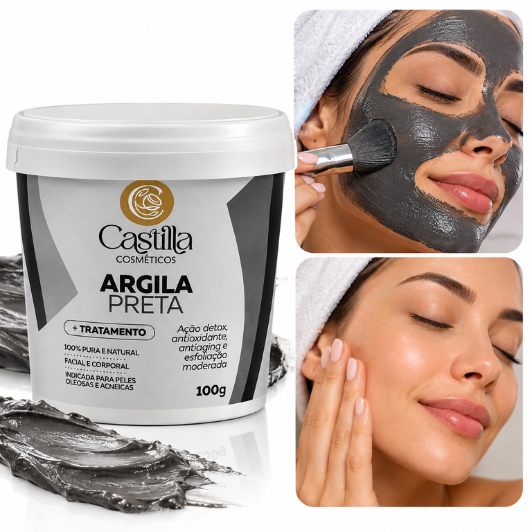 Argila Preta 150g - Castilla