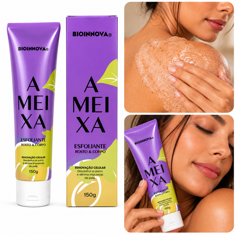 Esfoliante Rosto e Corpo Ameixa 150g Bioinnova