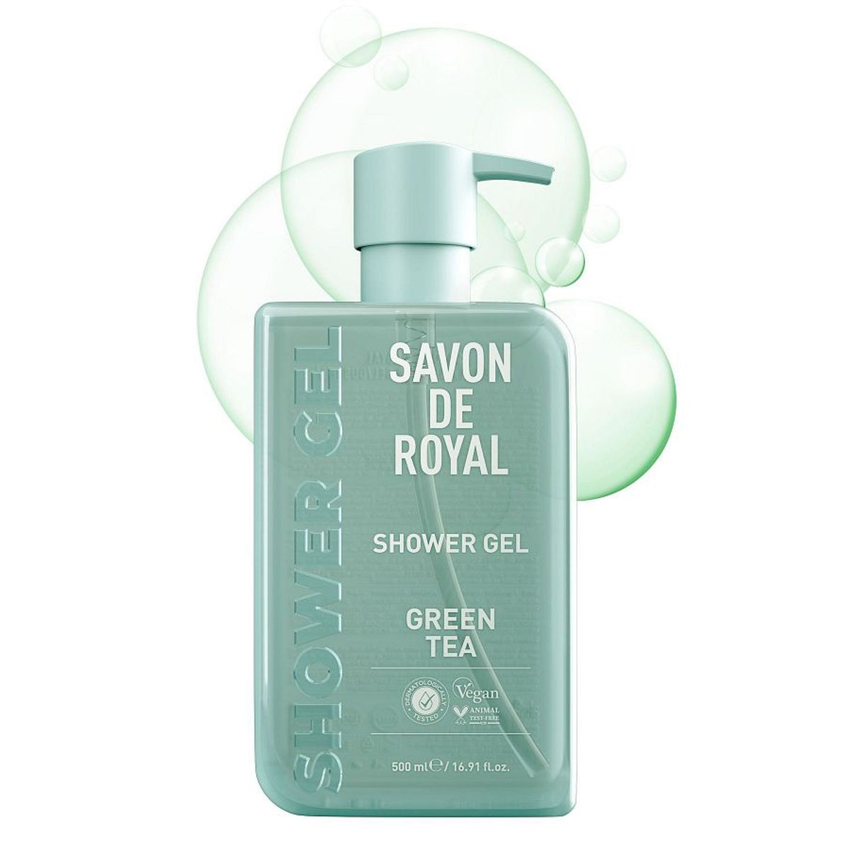 SAVON DE ROYAL SHOWER GEL GREEN TEA 500ML