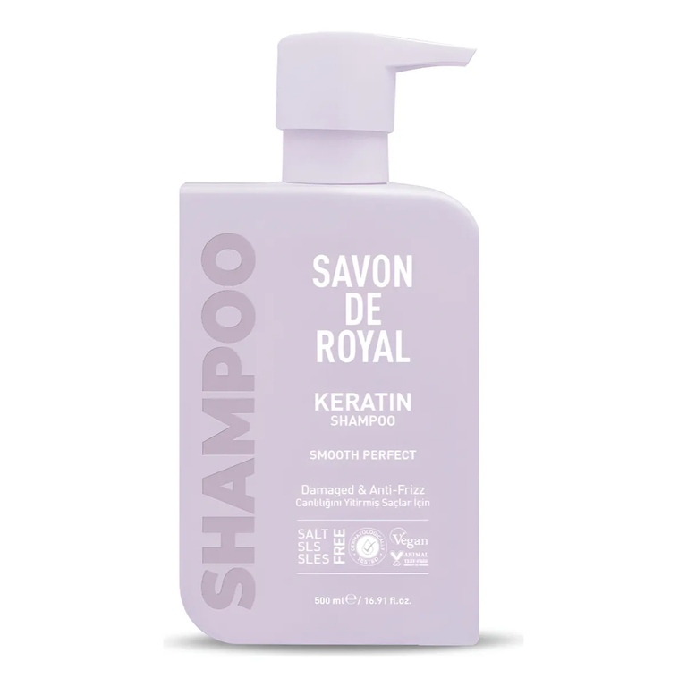 SAVON DE ROYAL KERATIN SHAMPOO SMOOTH PERFECT 500ML