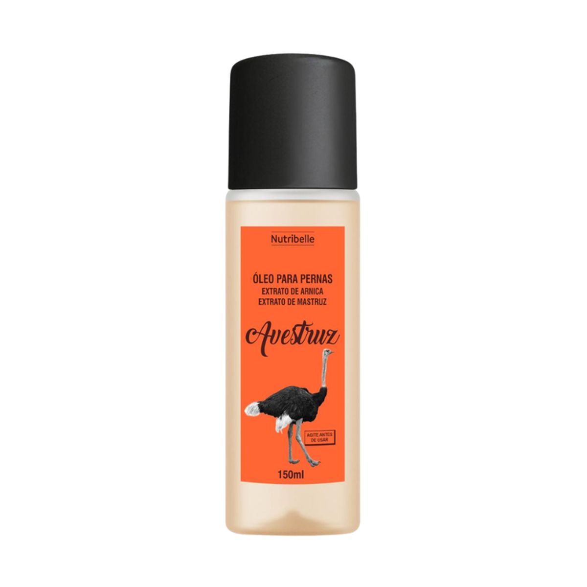 OLEO PARA PERNAS AVESTRUZ NUTRIBELLE 150ML