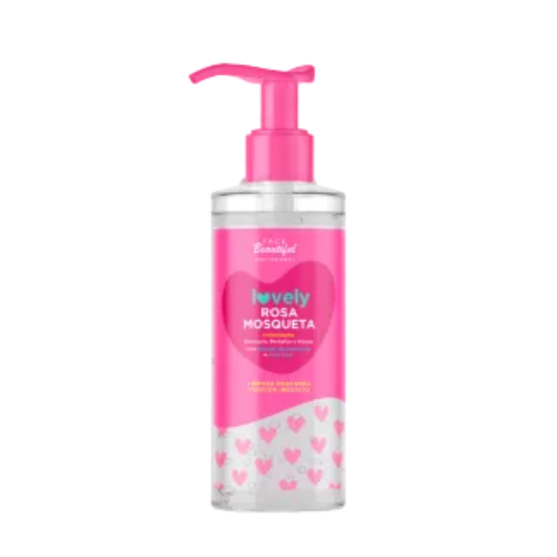 GEL DE LIMPEZA ROSA MOSQUETA LOVELY 200ML