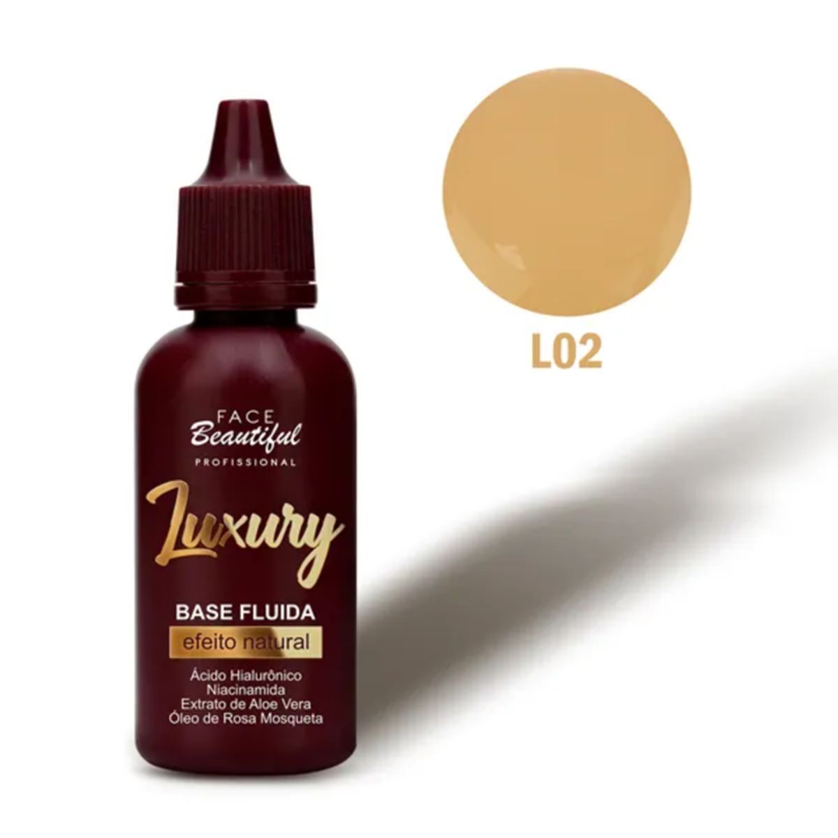 BASE FLUIDA LUXURY FACE BEAUTIFUL COR L02