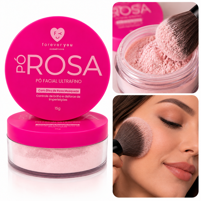 Pó Rosa Ultrafino 15 g Forever You