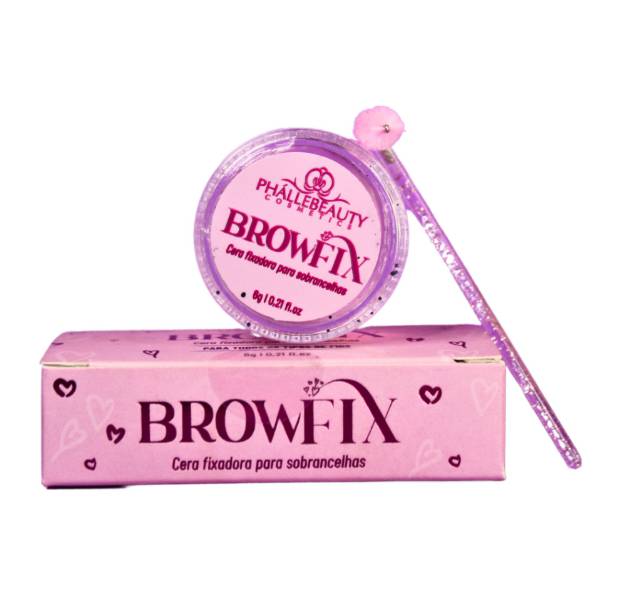Cera Fixadora para Sobrancelhas BrowFix PhálleBeauty PH0880