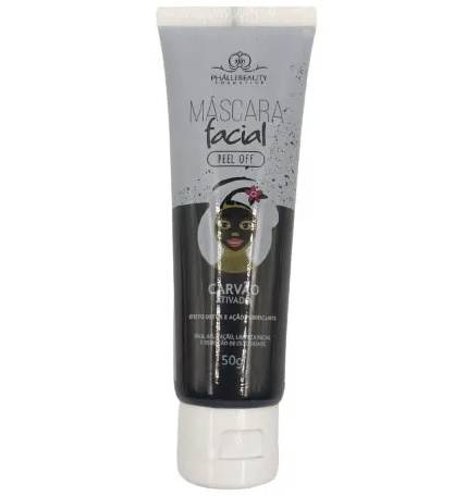 MASCARA FACIAL CARVAO ATIVADO BISNAGA PEEL OF 50