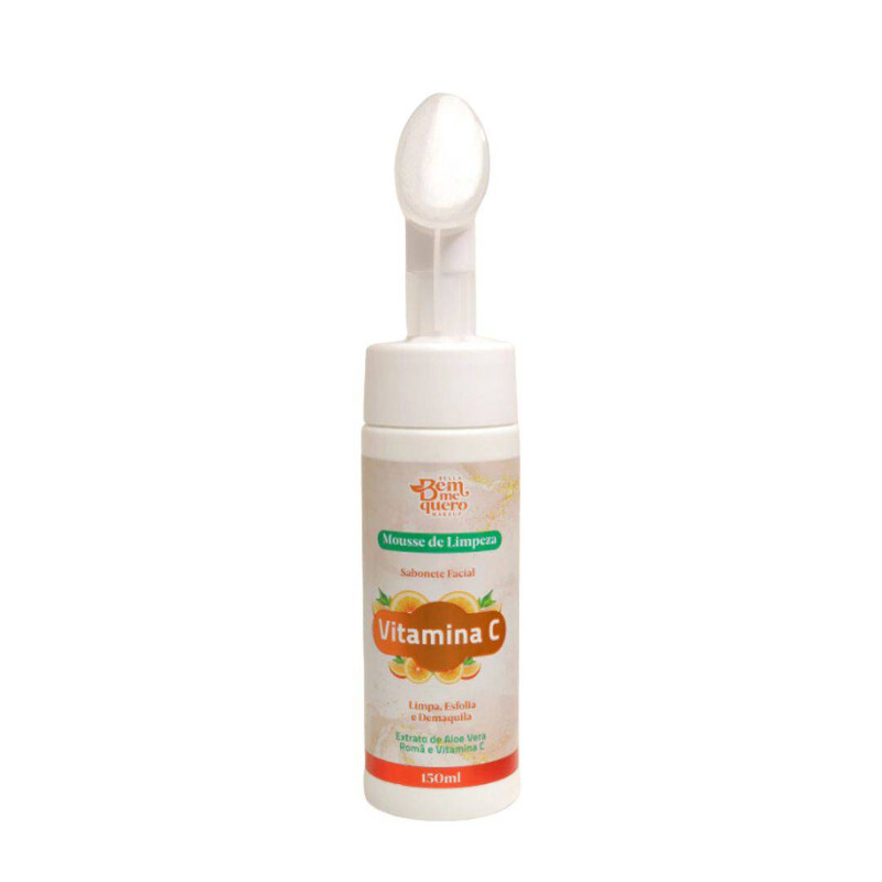 MOUSSE DE LIMPEZA VITAMINA C BEM ME QUERO