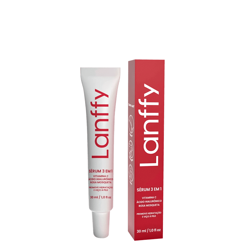 SÉRUM FACIAL 3 EM 1 LANFFY 30ML