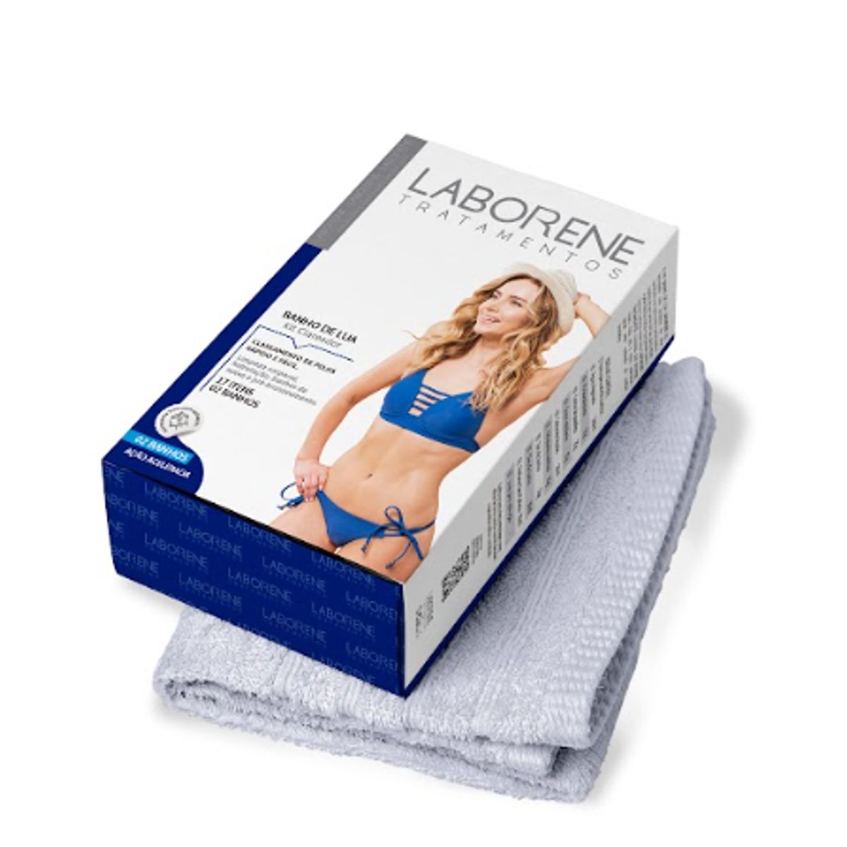 KIT BANHO CLARO DE LUA 2 APLIC LABORENE UN