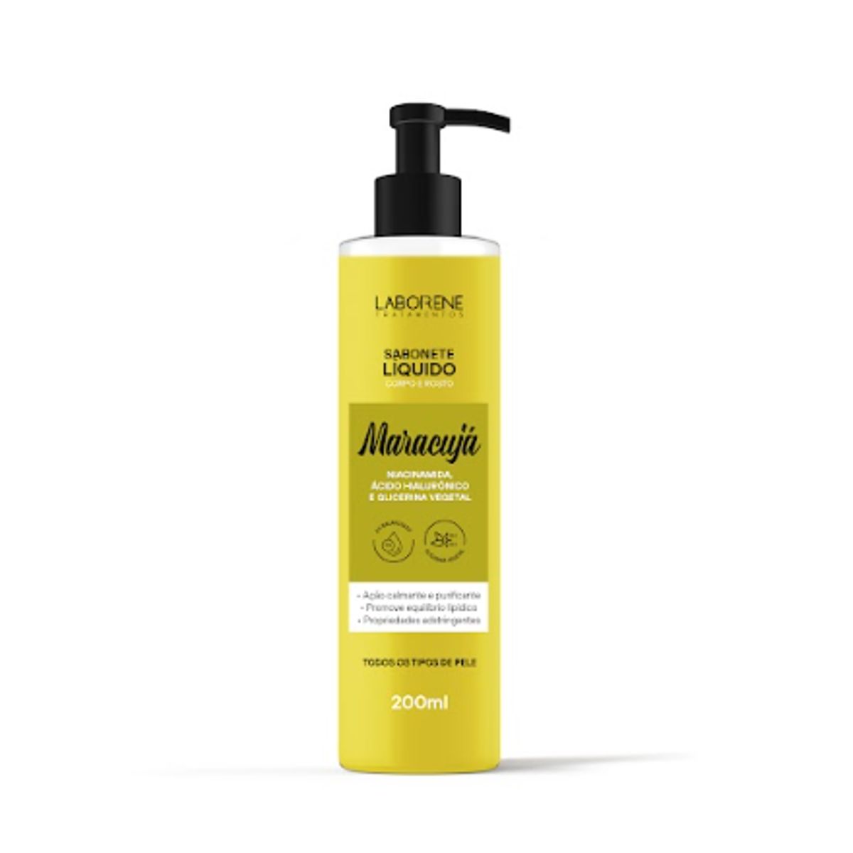 Sabonete Líquido Maracujá 200 ml Laborene