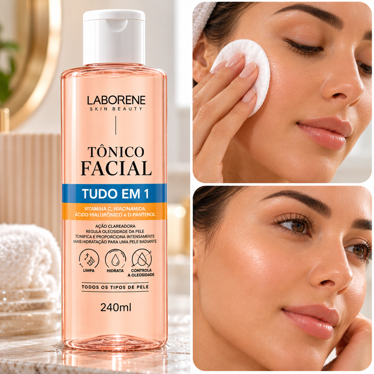 Tônico Facial Tudo em 1 250 ml Laborene