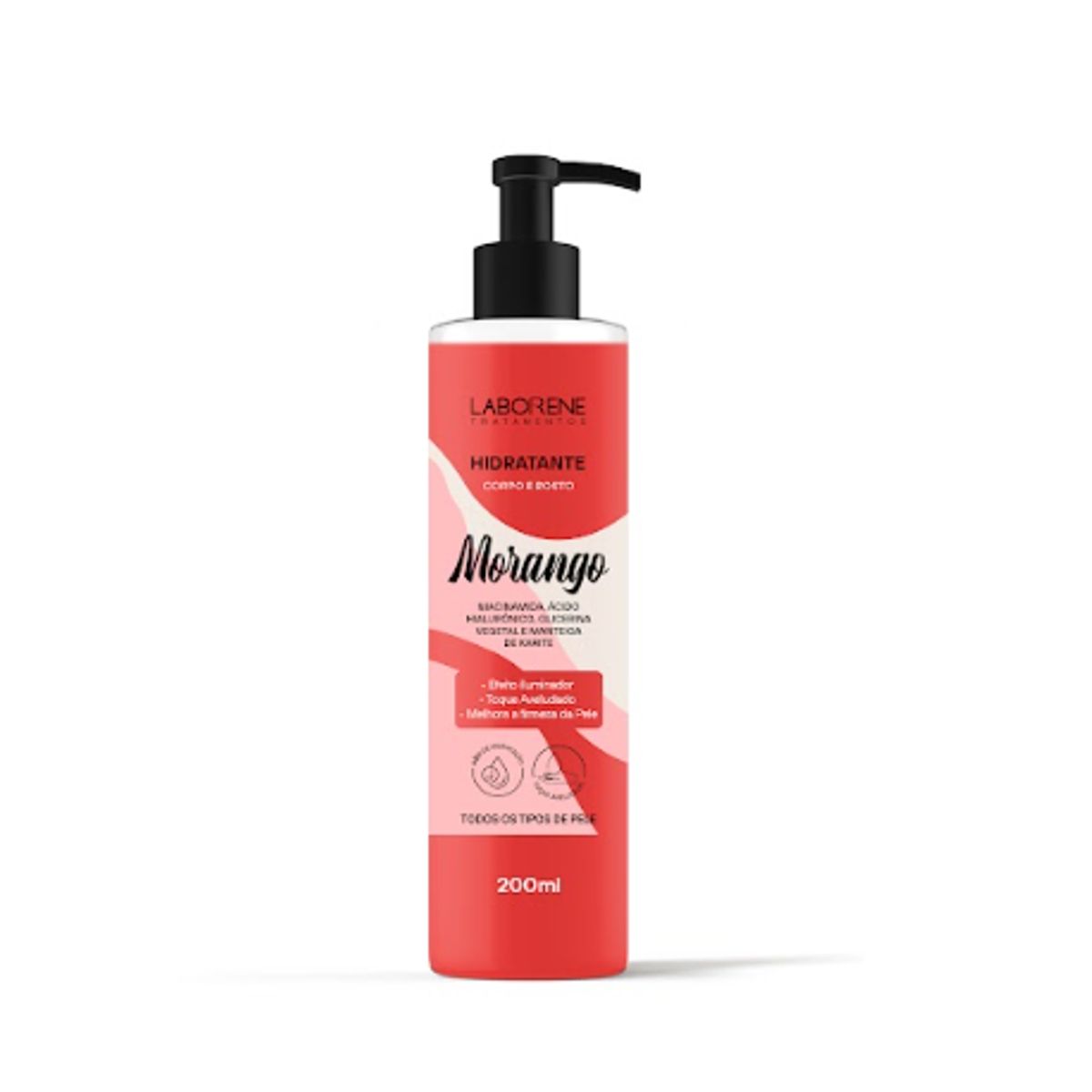 HIDRATANTE MORANGO LABORENE 200ML