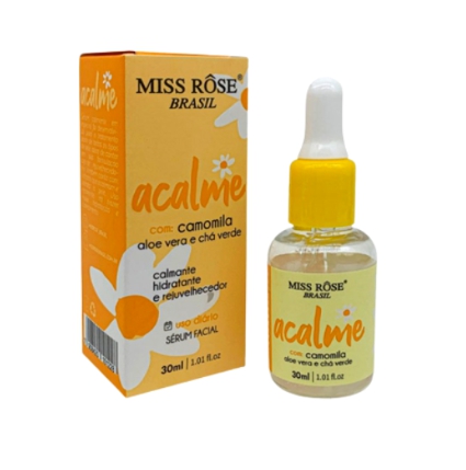 Sérum Rejuvenecedor ACALME com Camomila 30ML - Miss Rose