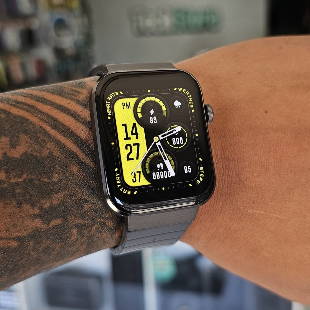 Smartwatch Mibro T1 100% Original - 2ATM - Quadrado - Tela HD Amoled