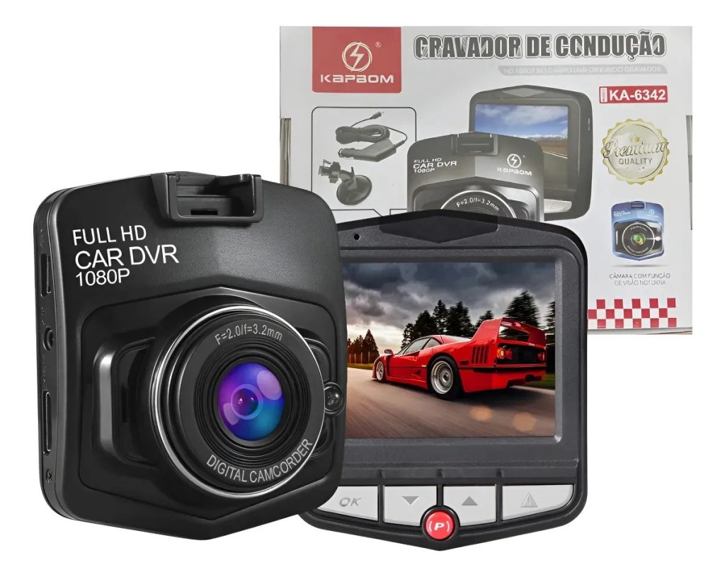 Câmera Veicular Full Hd 1080p