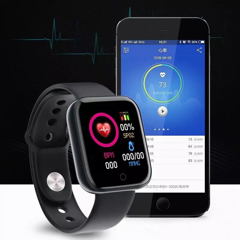 Smart Bracelet D20 - Coloca foto e recebe notificações