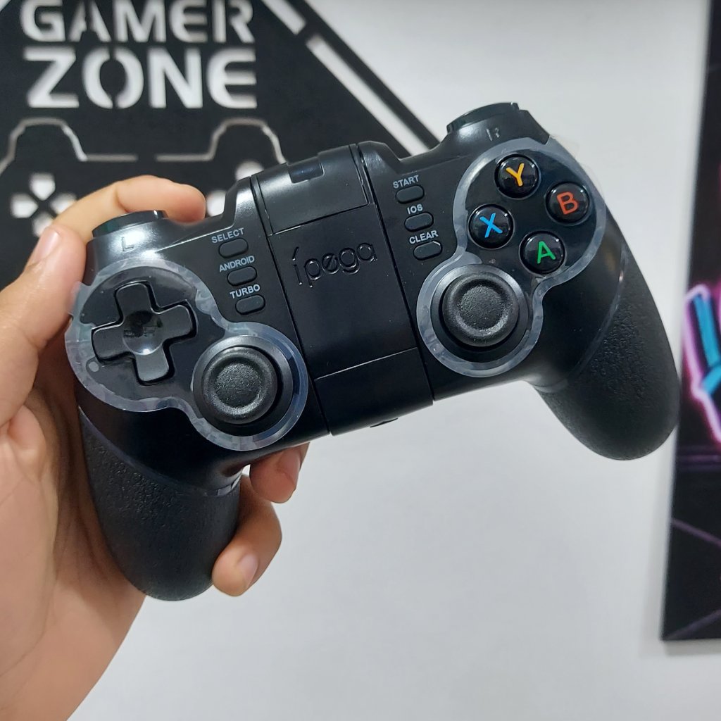 Controle Bluetooth Ípega 3 em 1 para Smartphone, Consoles e PC