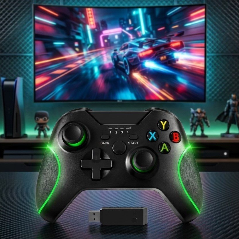 Controle Joystick para Xbox One / One S|X / Séries S|X e PC sem Fio