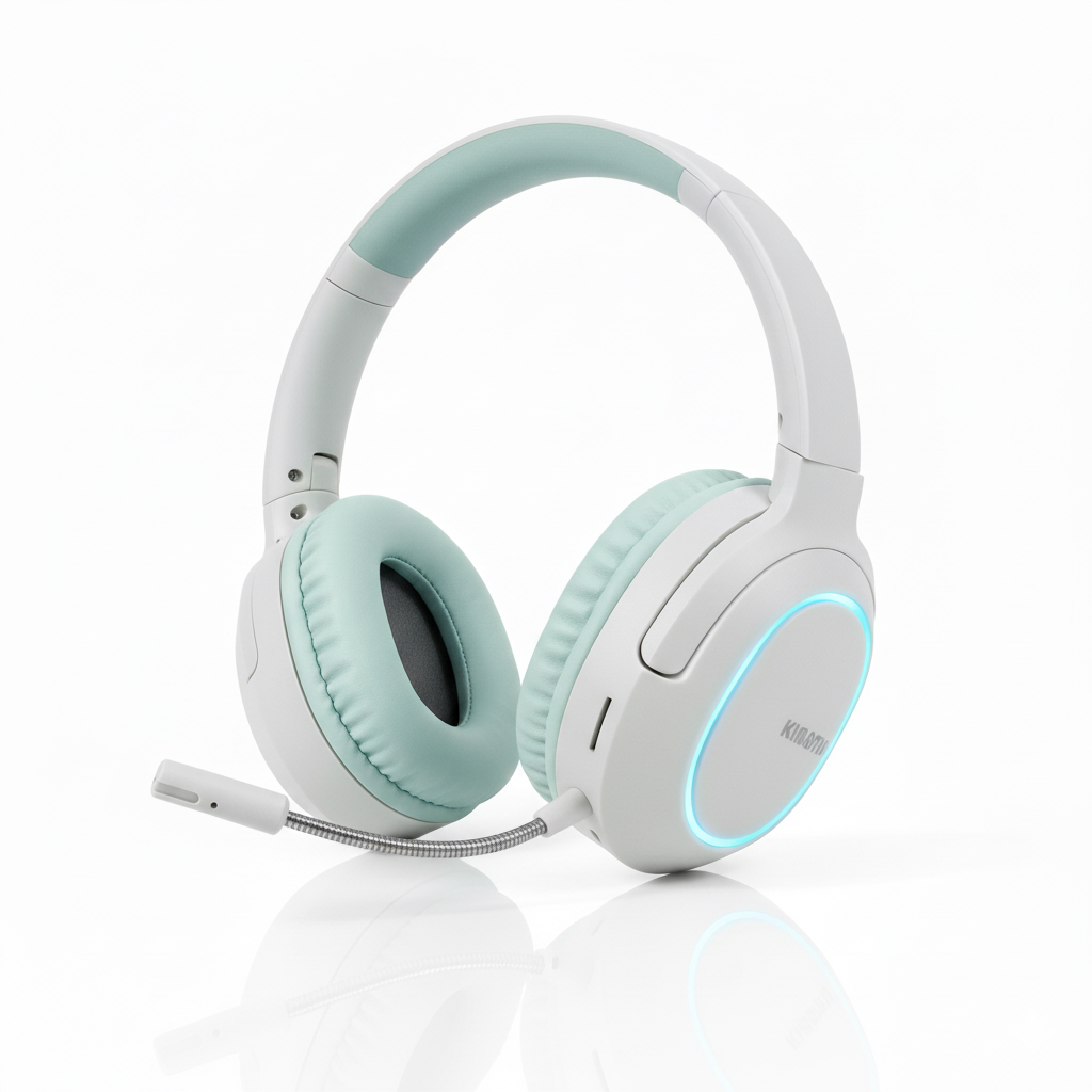 Headset Gamer Bluetooth RGB Kimaster - PC, Consoles, Smartphone e Tablet