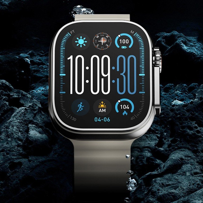 Smartwatch Microwear Watch U4+ Ultra 49mm Amoled - IP68 - Series 11 2026 - Responde Whatsapp!
