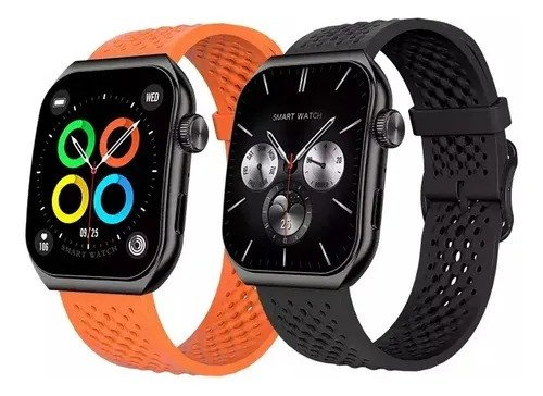 Smartwatch Aurafit AM10B 100% Original - AMOLED - Quadrado - Design Curvo