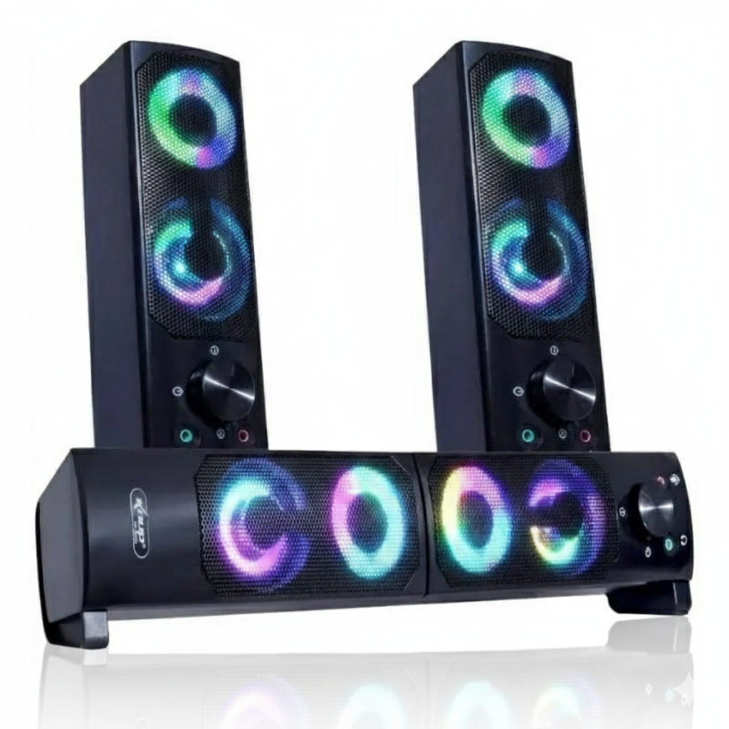 Caixa de Som Soundbar com LED Knup