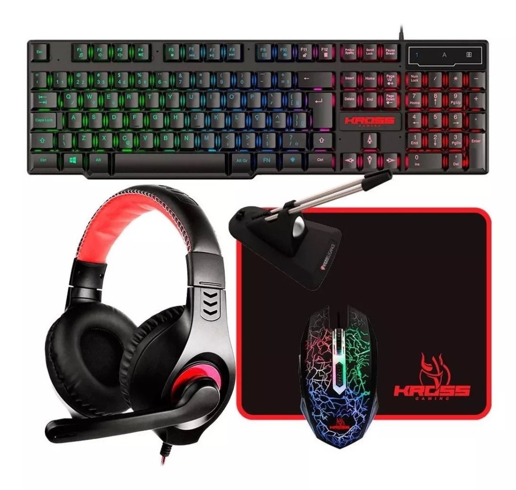 Kit Gamer 5 em 1 Kross